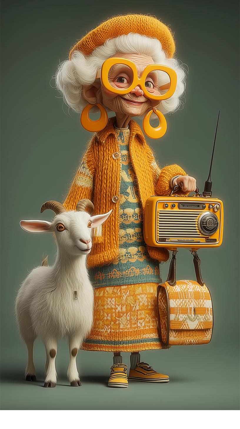 Professor Hall — full body